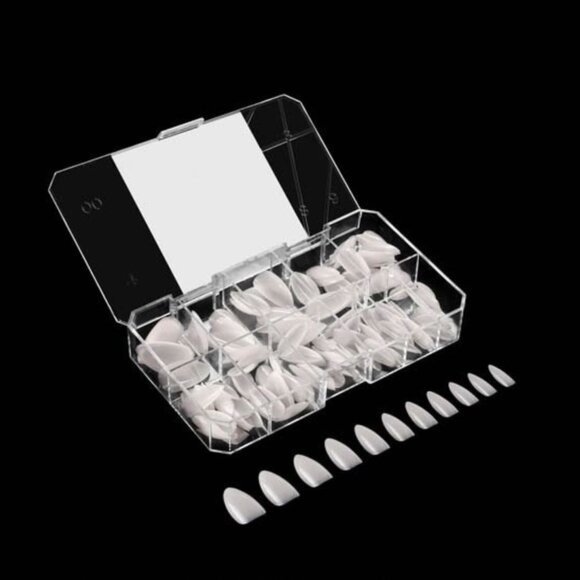 Apres Neutral Gel-X® Natural Almond Medium Tips – Partial Box (Whitney/Natural) - Picture 2 of 5